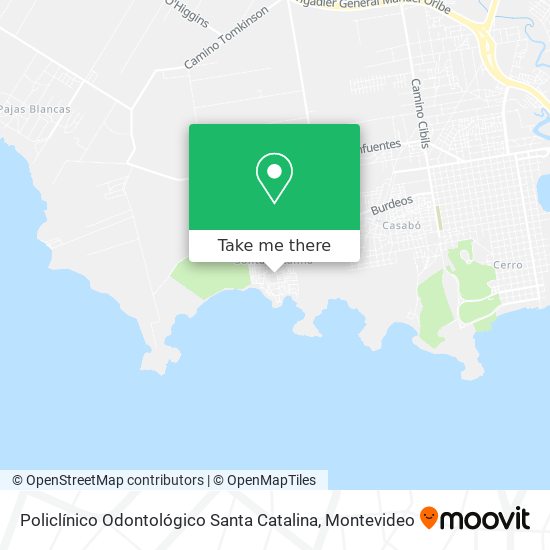 Policlínico Odontológico Santa Catalina map