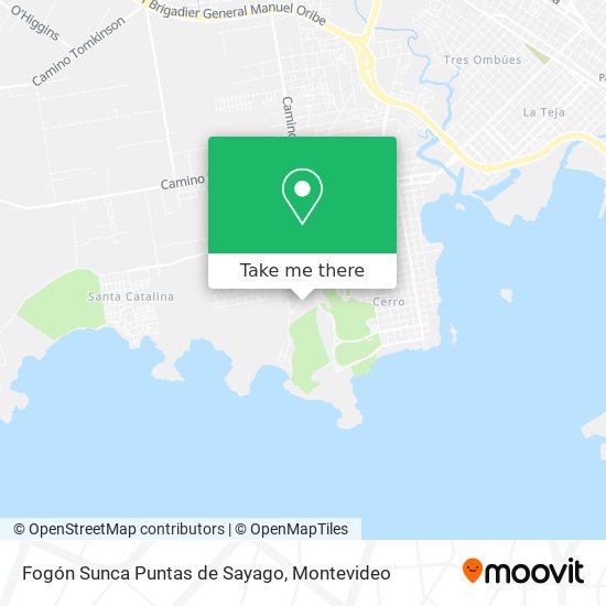 Fogón Sunca Puntas de Sayago map