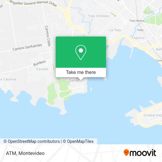 ATM map