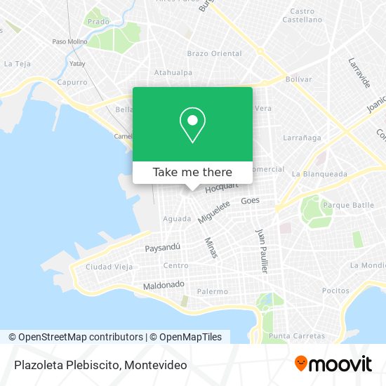 Plazoleta Plebiscito map