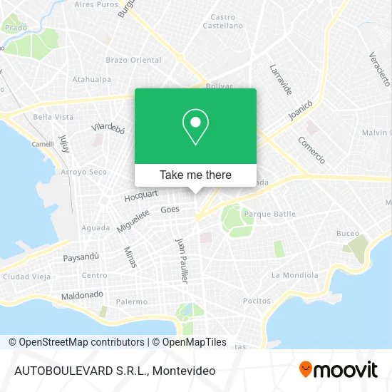 Mapa de AUTOBOULEVARD S.R.L.