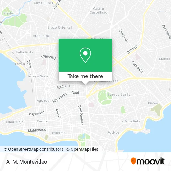 ATM map