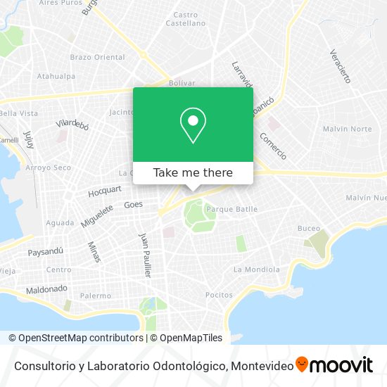 Consultorio y Laboratorio Odontológico map