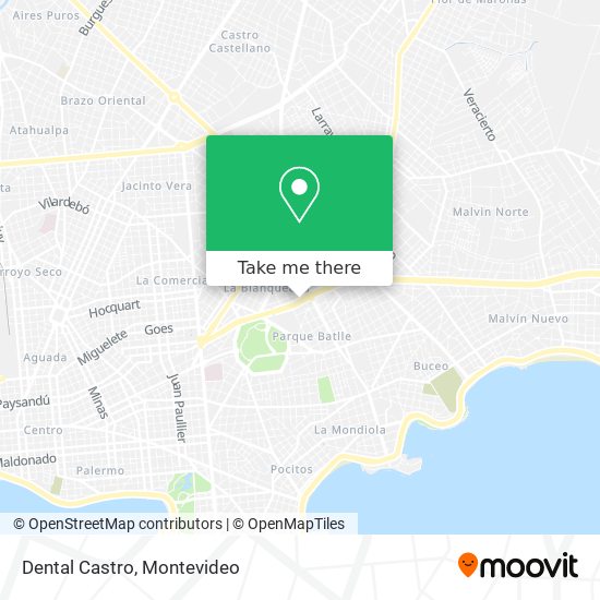 Dental Castro map