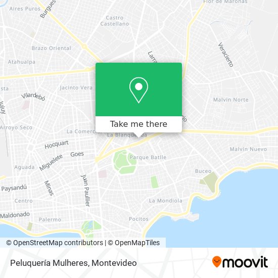 Peluquería Mulheres map
