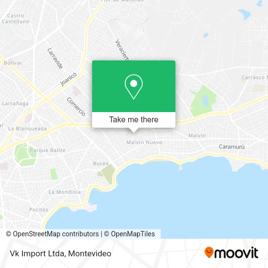 Vk Import Ltda map