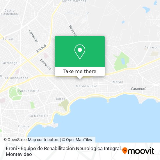 Ereni - Equipo de Rehabilitación Neurológica Integral map