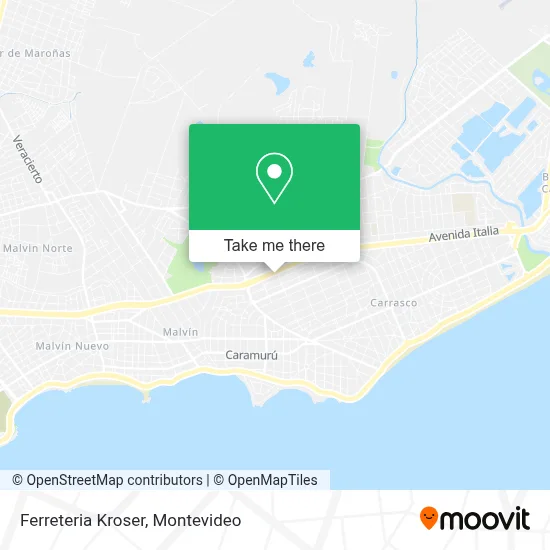 Ferreteria Kroser map