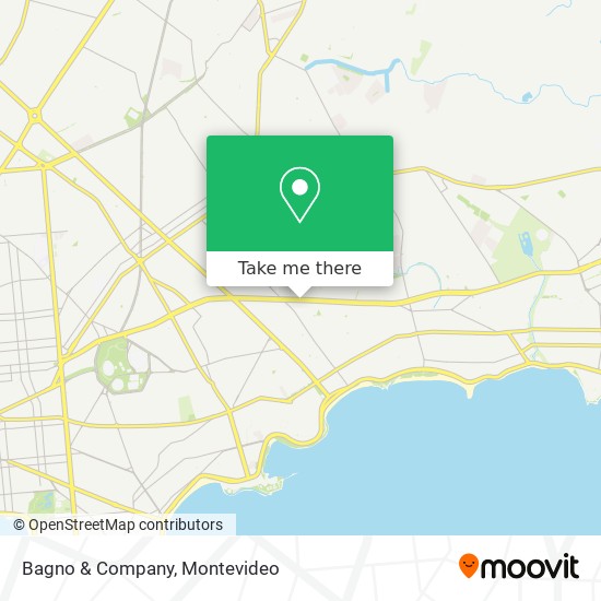 Bagno & Company map