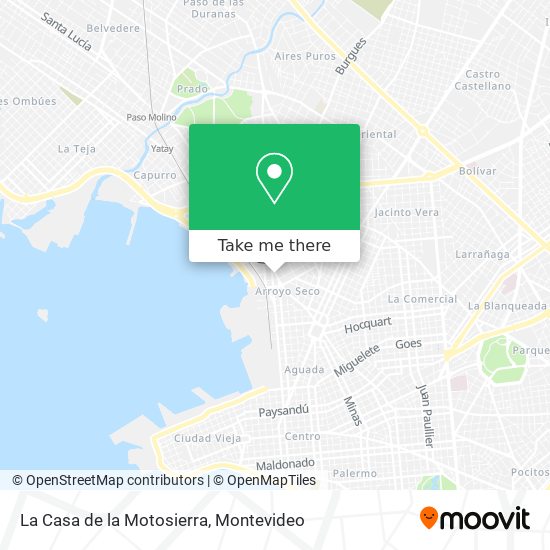 La Casa de la Motosierra map
