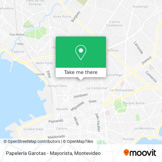 Papelería Garotas - Mayorista map