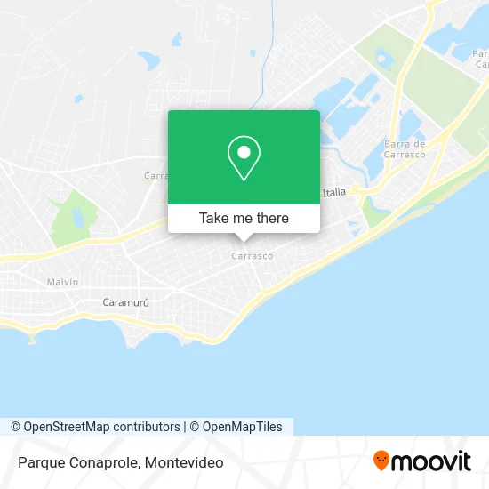 Parque Conaprole map