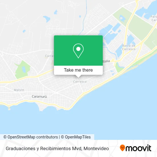 Mapa de Graduaciones y Recibimientos Mvd