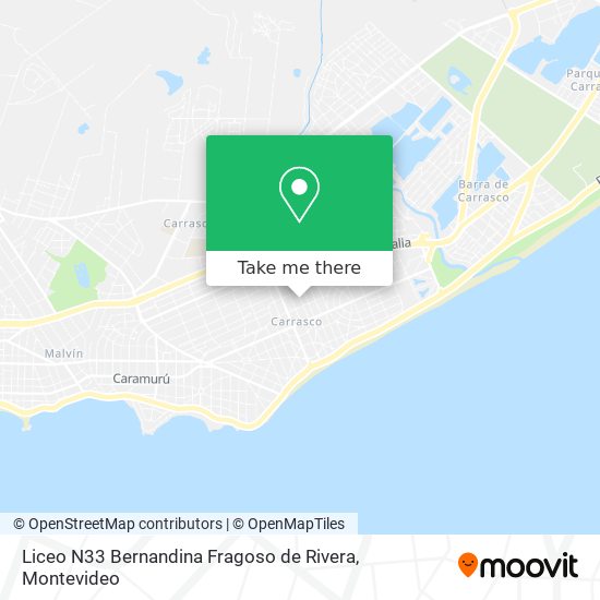 Liceo N33 Bernandina Fragoso de Rivera map