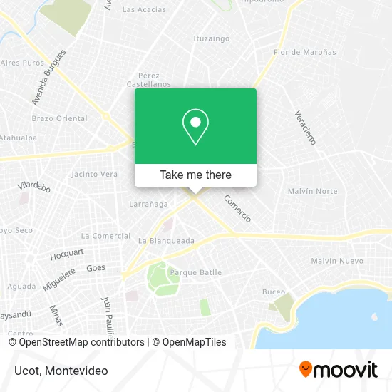 Ucot map