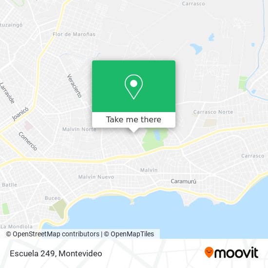 Mapa de Escuela 249