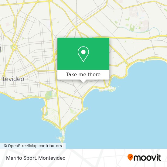 Mariño Sport map