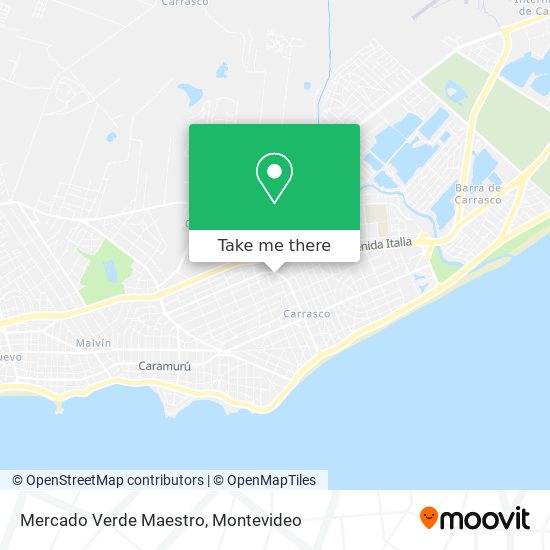 Mercado Verde Maestro map