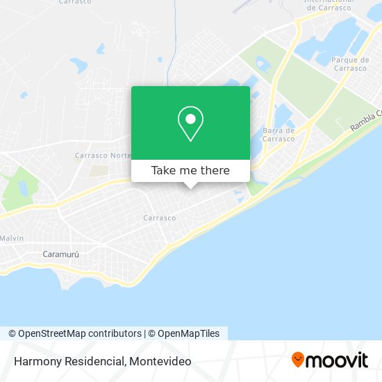 Mapa de Harmony Residencial