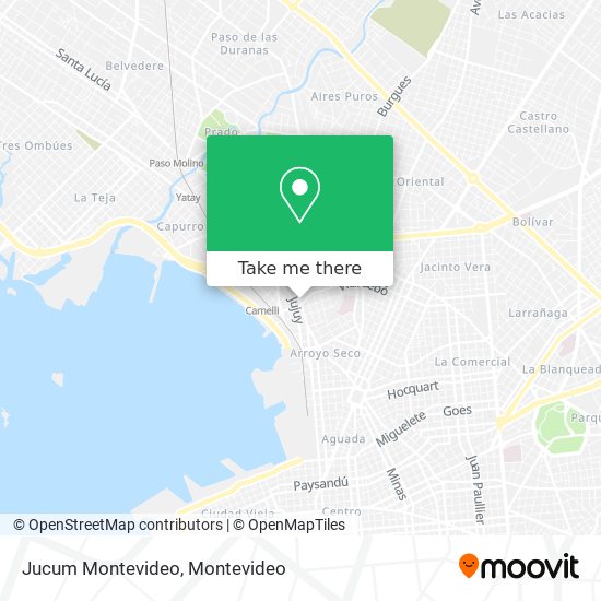 Jucum Montevideo map