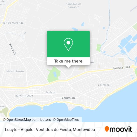 Mapa de Lucyte - Alquiler Vestidos de Fiesta