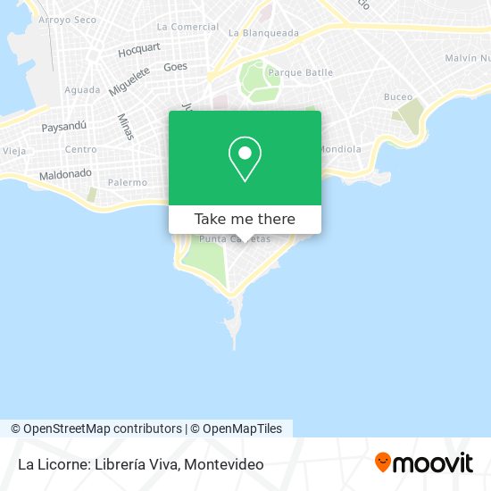 La Licorne: Librería Viva map
