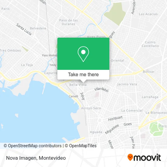 Mapa de Nova Imagen