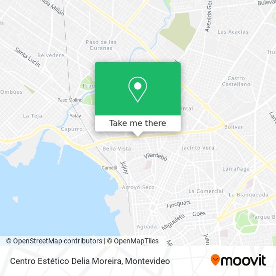 Centro Estético Delia Moreira map