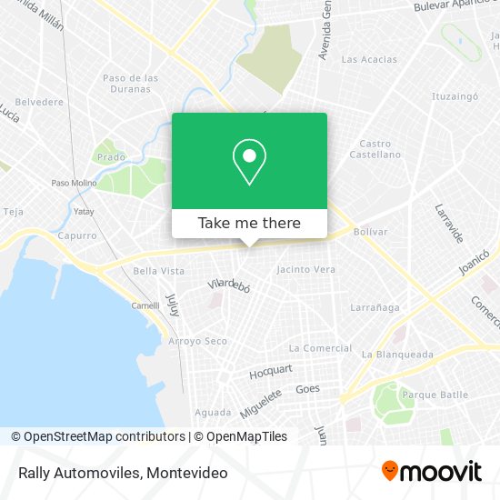 Rally Automoviles map