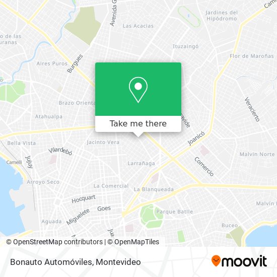 Mapa de Bonauto Automóviles