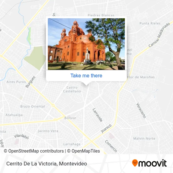 Cerrito De La Victoria map