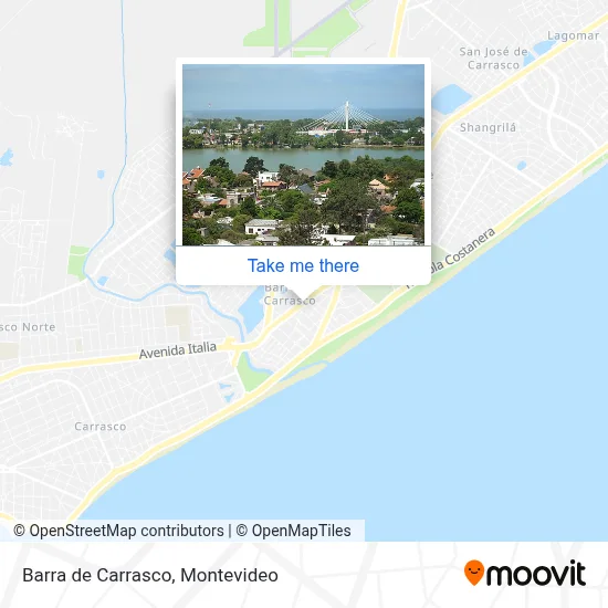 Barra de Carrasco map