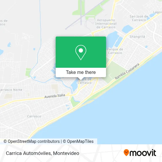 Carrica Automóviles map