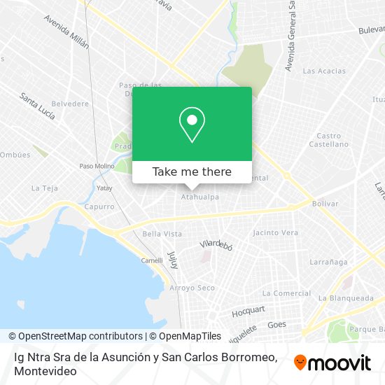 Ig Ntra Sra de la Asunción y San Carlos Borromeo map