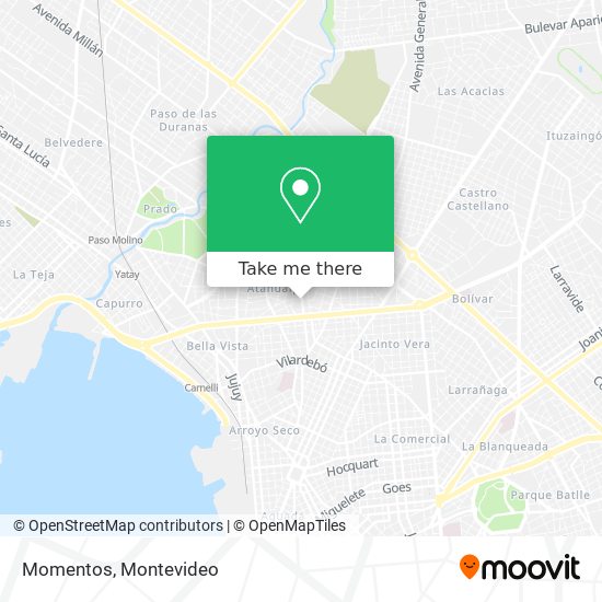 Momentos map