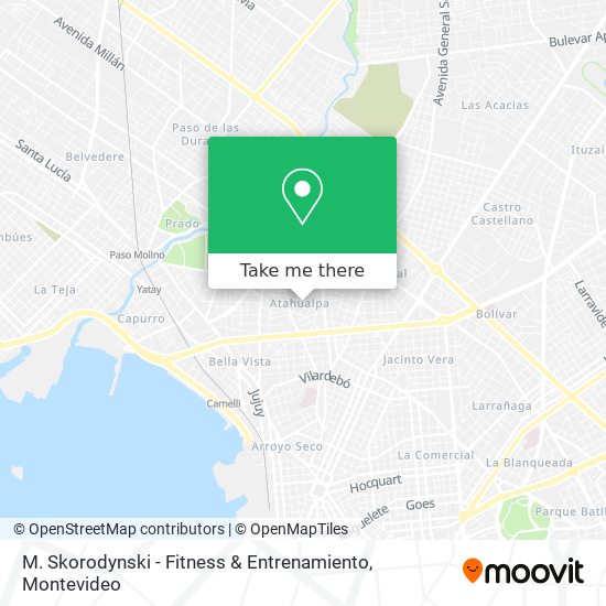 M. Skorodynski - Fitness & Entrenamiento map