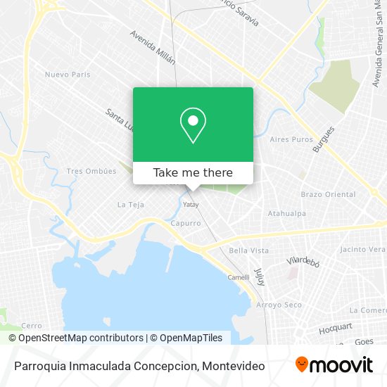 Parroquia Inmaculada Concepcion map