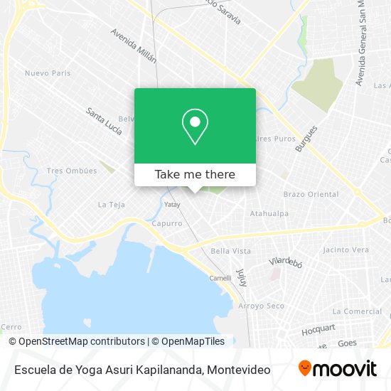 Escuela de Yoga Asuri Kapilananda map