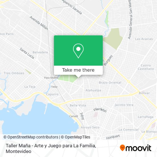 Taller Maña - Arte y Juego para La Familia map