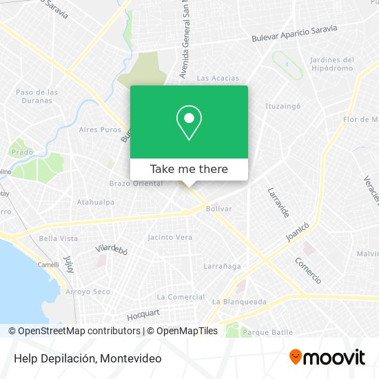 Help Depilación map