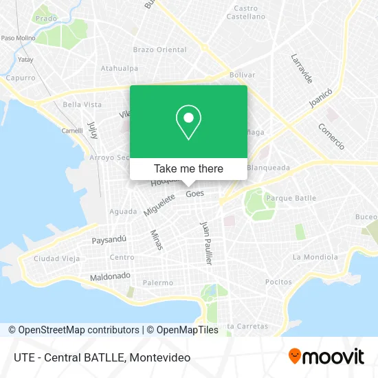 UTE - Central BATLLE map