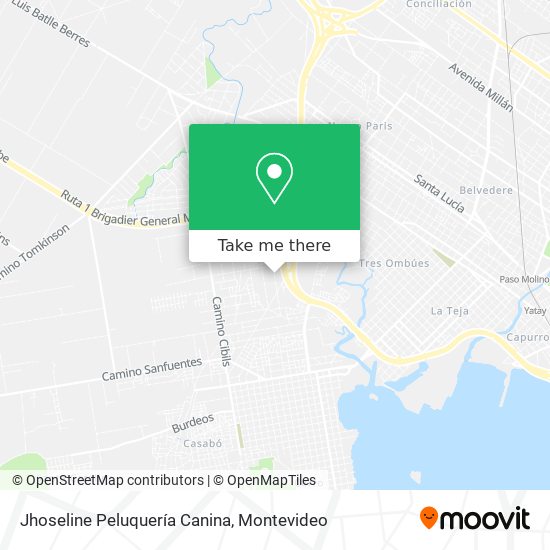 Jhoseline Peluquería Canina map