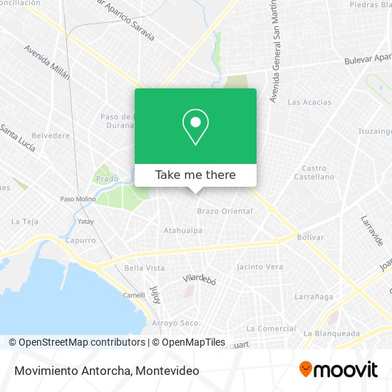 Mapa de Movimiento Antorcha