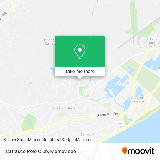 Carrasco Polo Club map