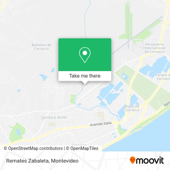 Remates Zabaleta map