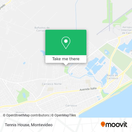 Mapa de Tennis House