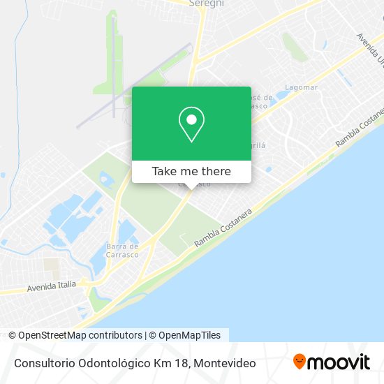 Consultorio Odontológico Km 18 map