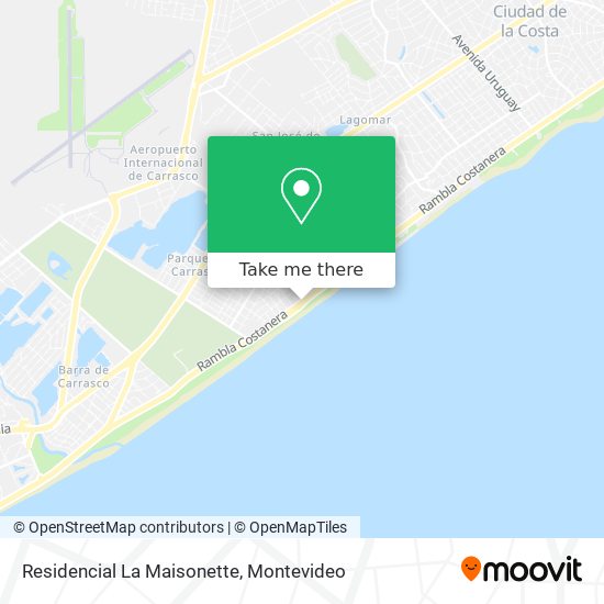 Residencial La Maisonette map