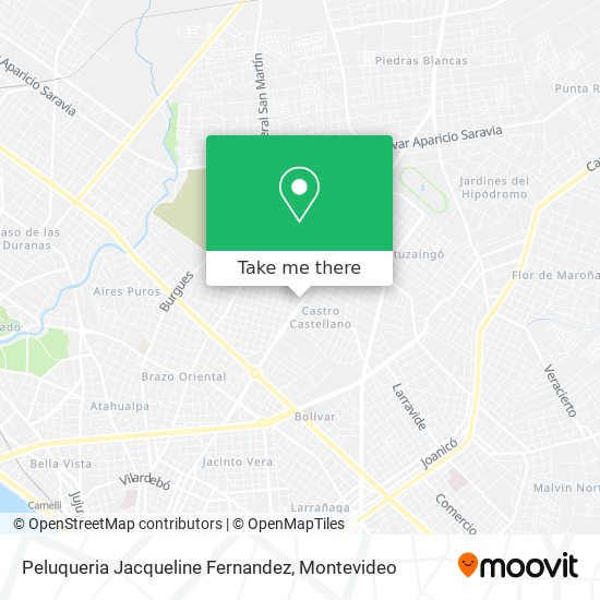 Peluqueria Jacqueline Fernandez map