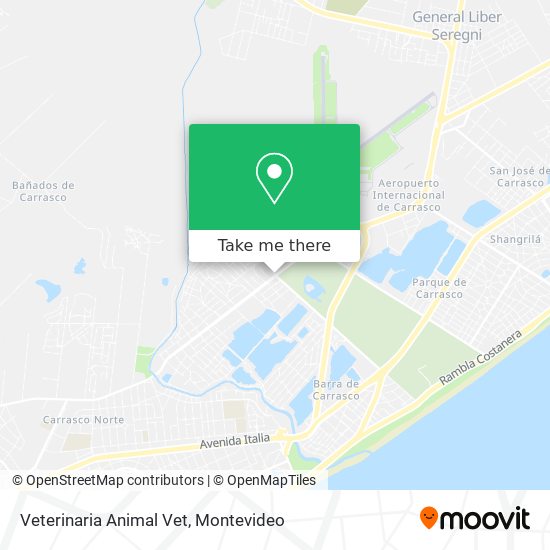 Veterinaria Animal Vet map